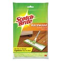 Scotch-Brite Hardwood Floor Dust Mop Refill, Green, Microfiber M-005-R